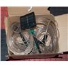 Image 1 : 2 - 66' & 33' BLUE ROPE SOLAR LIGHTS