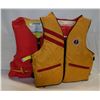 Image 1 : 2 LIFE JACKETS - SM & MED