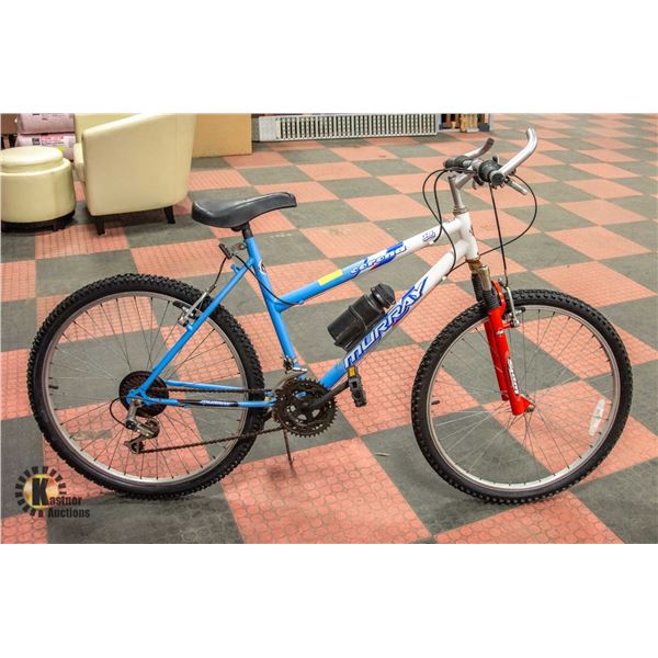 MURRAY 18 SPEED BLUE BICYCLE