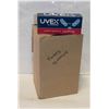 Image 1 : UVEX SAFETY GLASSES S2504 BLK / CLR QTY: 10