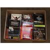 Image 1 : BOX OF MIXED DVD, AUDIO BOOKS, CDS, SOFTWARE