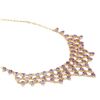 Image 2 : Plated 18KT Yellow Gold 42.00cts Amethyst Necklace
