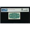 Image 2 : 10 Cent Fourth Issue Fractional PMG 63EPQ