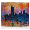 Image 1 : Claude Monet HOUSES OF PARLIAMENT Estate Signed Giclee