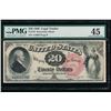 Image 1 : 1880 $20 Legal Tender Note PMG 45