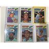 Image 2 : 6 ASSORTED 1977 TOPPS STICKER CARDS INCLUDING; #1 ALAN ASHBY, #7 GEORGE BRETT, #12 DAVE CASH & MORE