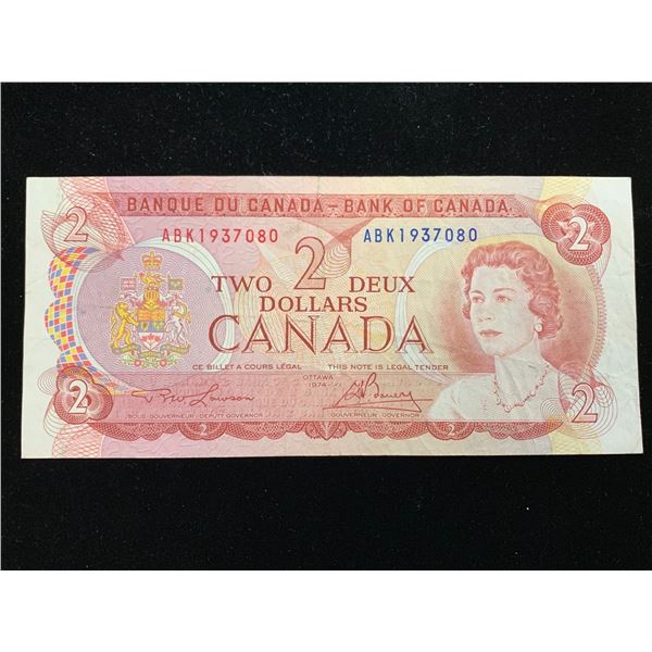1974 CANADIAN $2 BILL - Able Auctions