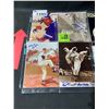 Image 2 : 16 ASSORTED AUTOGRAPHED 8X10" PRINTS OF BASEBALL PLAYERS INCLUDING; ENOS SLAUGHTER, DAVE STEWART,