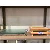 Image 1 : NEW WOODEN SUSHI SERVING TRAY AND GLASS SUSHI SERVING TRAY