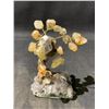 Image 2 : CITRINE TREE ON AMETHYST BASE APPROX 5 X 3" RETAIL $249.51