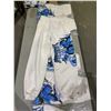 Image 2 : *ALL NEW* 6 PINK ABYSS COTTON/POLYESTER WHITE & BLUE SWEATPANTS SIZE M