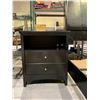 Image 2 : 3-PC BED SET INCLUDING; QUEEN SIZE BED FRAME & 2 NIGHT STANDS (24X16X28")