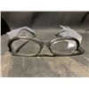 Image 3 : *NEW* BALENCIAGA PARIS MADE IN ITALY BAL 0044 AOH 5117 140 GREY BLACK EYEGLASSES WITH CASE