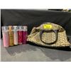 Image 1 : JUICY COUTURE BAG & 5 PARIS HILTON FRAGRANCES INCLUDING; GOLD RUSH, HEIRESS, CAN CAN & MORE