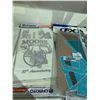 Image 2 : ASSORTED MOTORCYCLE DECALS INCLUDING; FACTORY EFFEX, CFMOTO MOOSE TRACKER 10TH & MORE