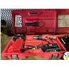 Image 2 : MILWAUKEE 18V DRILL WITH 2 BATTERIES, AND CHARGER, AND HILTI DX35M POWDER ACTUATED FASTENER GUN