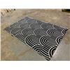 Image 2 : LANART PATTERNED INDOOR/OUTDOOR AREA RUG 8'X5'