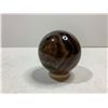 Image 2 : CHOCOLATE CALCITE SPHERE RETAIL $600 APPROX 2-1/4"