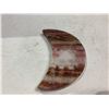 Image 3 : GENUINE BANDED ONYX MOON RETAIL $1400 APPROX 4X2-1.2"