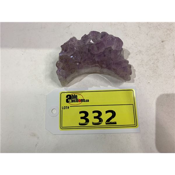 AMETHYST HIGH GRADE MOON RETAIL $1500 APPROX 3-1/2X2 