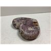 Image 2 : PINK AMETHYST HEART APPROX 3.5X2.5" RETAIL $1800