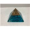 Image 2 : ORGONITE QUARTZ PYRAMID RETAIL $249 APPROX 2X3"