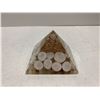 Image 2 : ORGONITE SHELL PYRAMID RETAIL $249 APPROX 2X3"