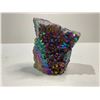 Image 2 : AMETHYST TITANIUM GEODE (BRAZIL) RETAIL $1200 APPROX 3X3"
