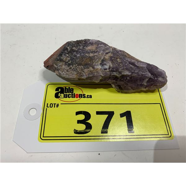 NATURAL RED TIP AMETHYST POINT RETAIL $1400 APPROX 1X4"