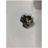 Image 2 : GENUINE PYRITE CLUSTER SPECIMEN (PERU) RETAIL $500 APPROX 1/2"X1-1/2"