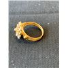 Image 2 : 20+ KARAT GOLD LADIES' RING  ( 3.6 G) SIZE 6.5