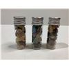 Image 2 : 3 VIALS OF MIXED QUARTZ