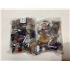 Image 1 : 2 BAGS OF ASSORTED CRYSTAL & STONES RETAIL $149.51 PER BAG