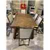 Image 1 : DINING TABLE (71X42") WITH 6 CHAIRS (COSMETIC DAMAGE ON TABLE & CHAIRS)