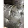 Image 2 : 3-PC LEATHER SECTIONAL SOFA SOME COSMETIC DAMAGE ON SEAT