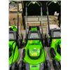 Image 1 : *TESTED WORKING* GREENWORKS PRO 80V 21" ELECTRIC MOWER WITH BATTERIES & CHARGER