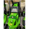 Image 2 : *TESTED WORKING* GREENWORKS PRO 80V 21" ELECTRIC MOWER WITH BATTERIES & CHARGER