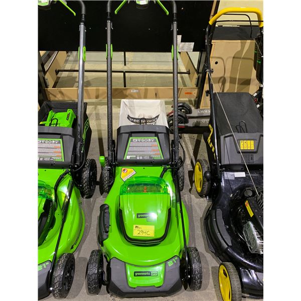 *TESTED WORKING* GREENWORKS PRO 80V 21" ELECTRIC MOWER (NO BATTERIES OR CHARGER)