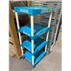 Image 2 : LUCAS OIL 4 TIER MOBILE SHELF 20"X18"X54"