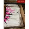 Image 2 : BOX OF APPROX 28 NEW PINK ABYSS CREWCUT SWEATSHIRTS (PINK AND WHITE)