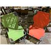 Image 2 : LOT OF 2 FOLDING CHAIRS