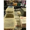 Image 2 : LOT OF ASSORTED MULTI PURPOSE SCREWS, TOOL BOX AND MORE