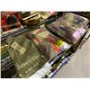 Image 2 : SHELF LOT OF 3 PLUSH WRAP ROBES AND A PAIR OF SWEAT PANTS