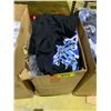 Image 2 : BOX OF BLUE AND BLACK SWEAT PANTS SIZE MEDIUM