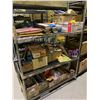 Image 1 : 3 SHELVES OF ASSORTED RECORDS, FABRIC STORAGE BINS, MOVIES AND MORE
