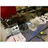 Image 2 : SHELF LOT OF OUTLETS, PIPING AND MORE