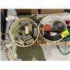 Image 2 : PALLET OF ASSORTED ITEMS INCLUDING; TOOLS, SEALANTS, PLASTIC SHEETS AND MORE