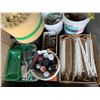 Image 2 : PALLET OF ASSORTED ITEMS INCLUDING; PAINTING TRAYS, TOOLS AND MORE