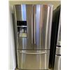 Image 1 : SAMSUNG STAINLESS STEEL FRENCH DOOR FRIDGE WITH ROLLOUT FREEZER & ICE/WATER DISPENSER