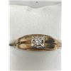 Image 1 : 10K MENS RING S/W DIAMOND (0.17CT) (4.3G)